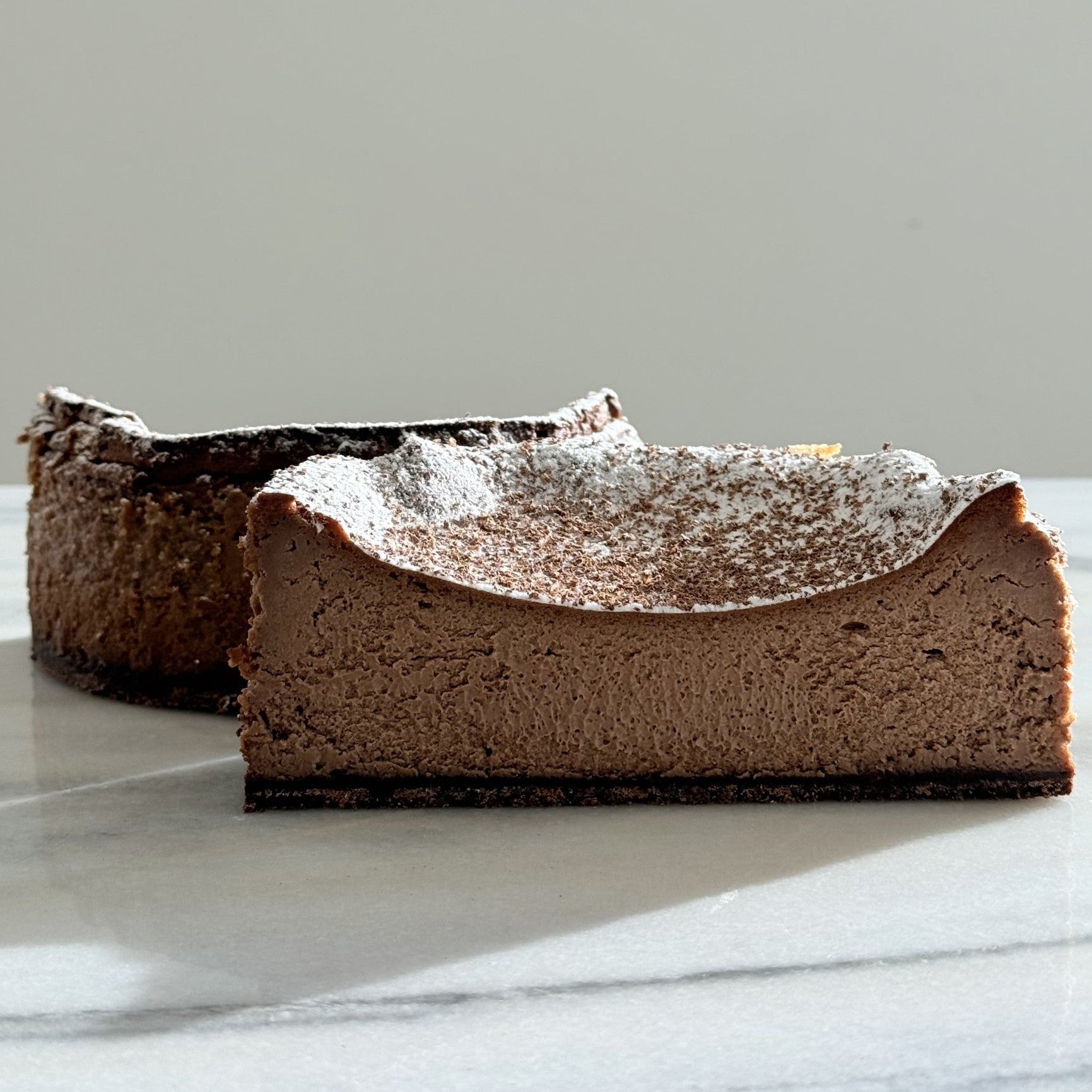 Cheesecake Basque au chocolat