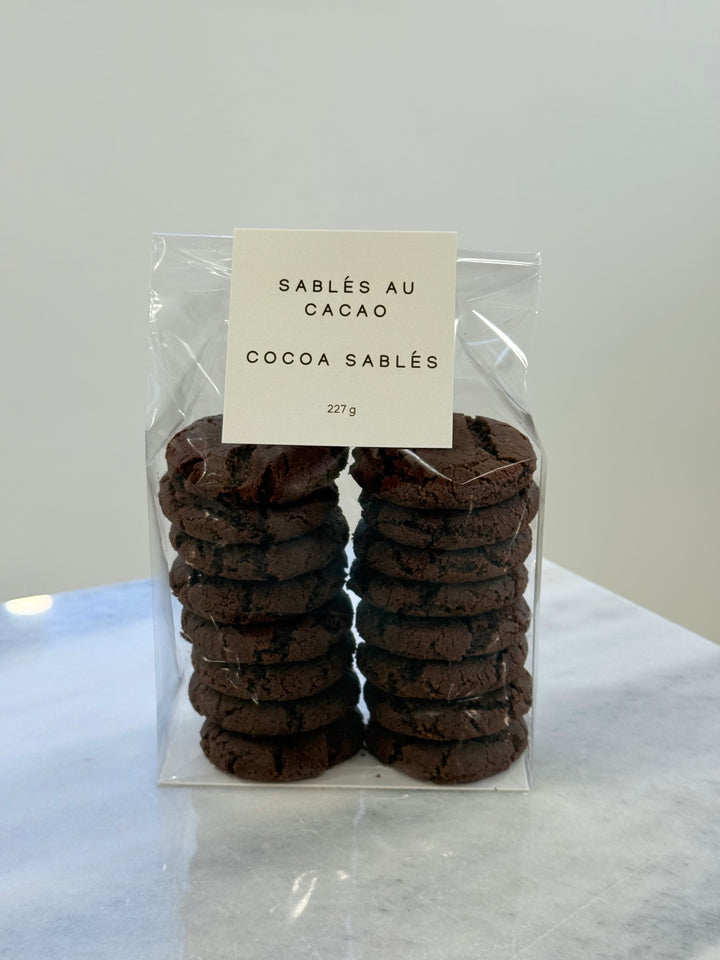 Sablés au cacao