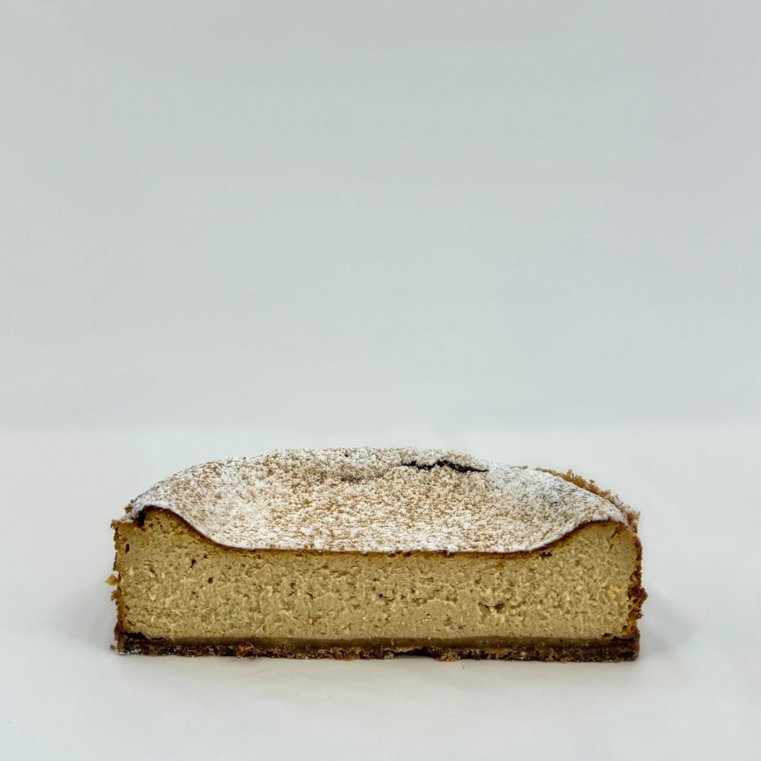 Pumpkin basque cheesecake