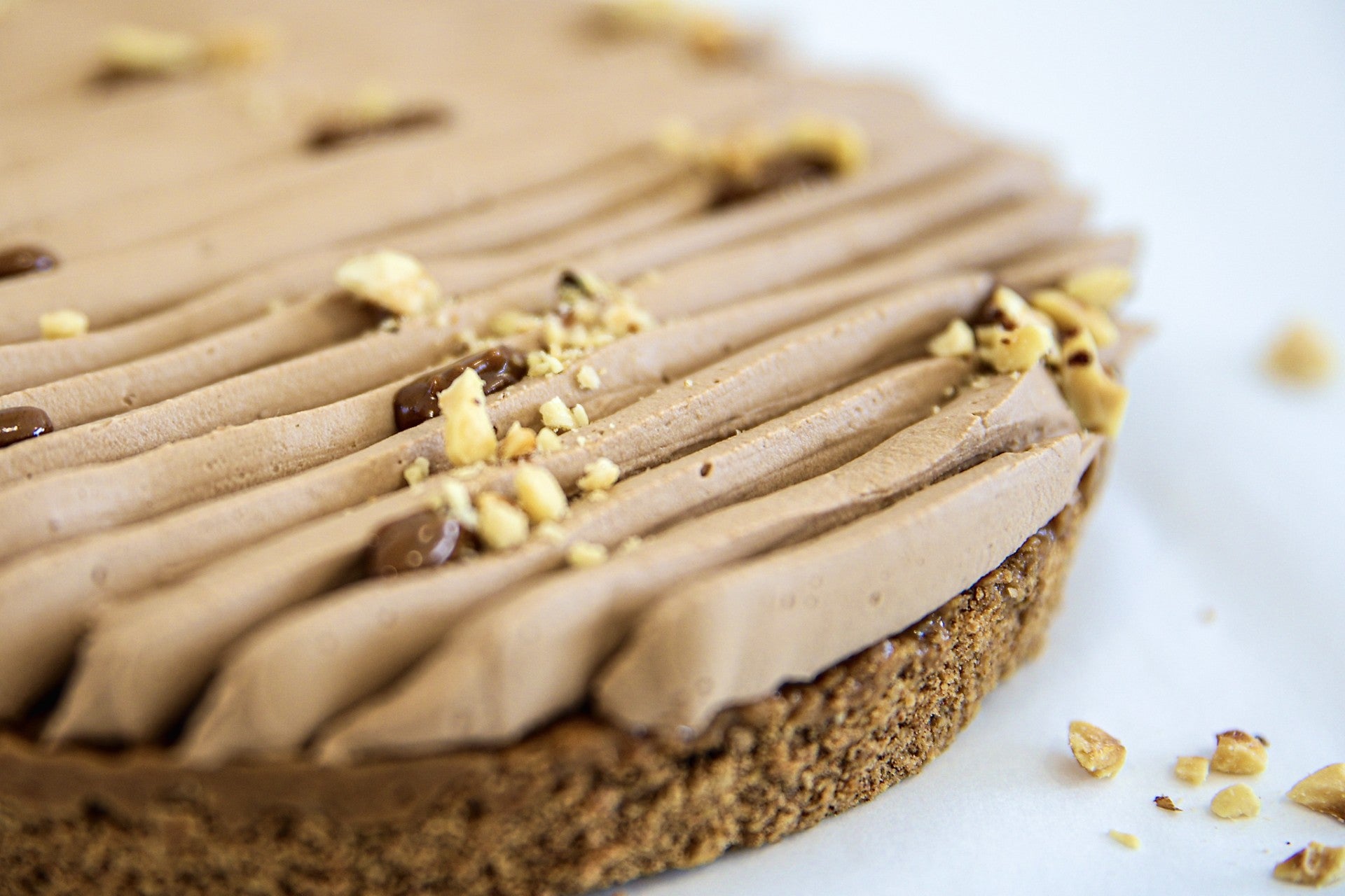 Dacquoise choco, café et noisette