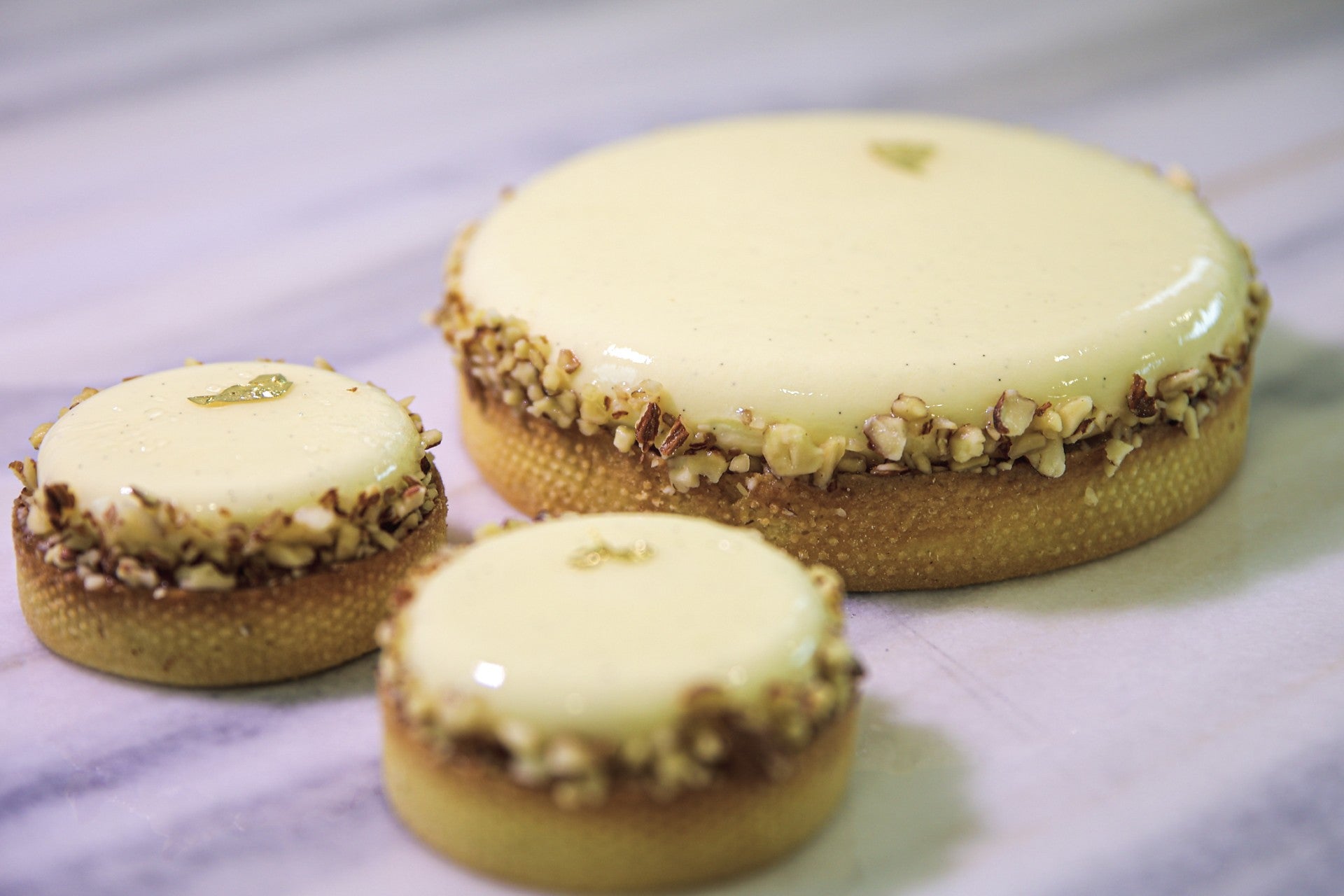 Tarte amande et poire